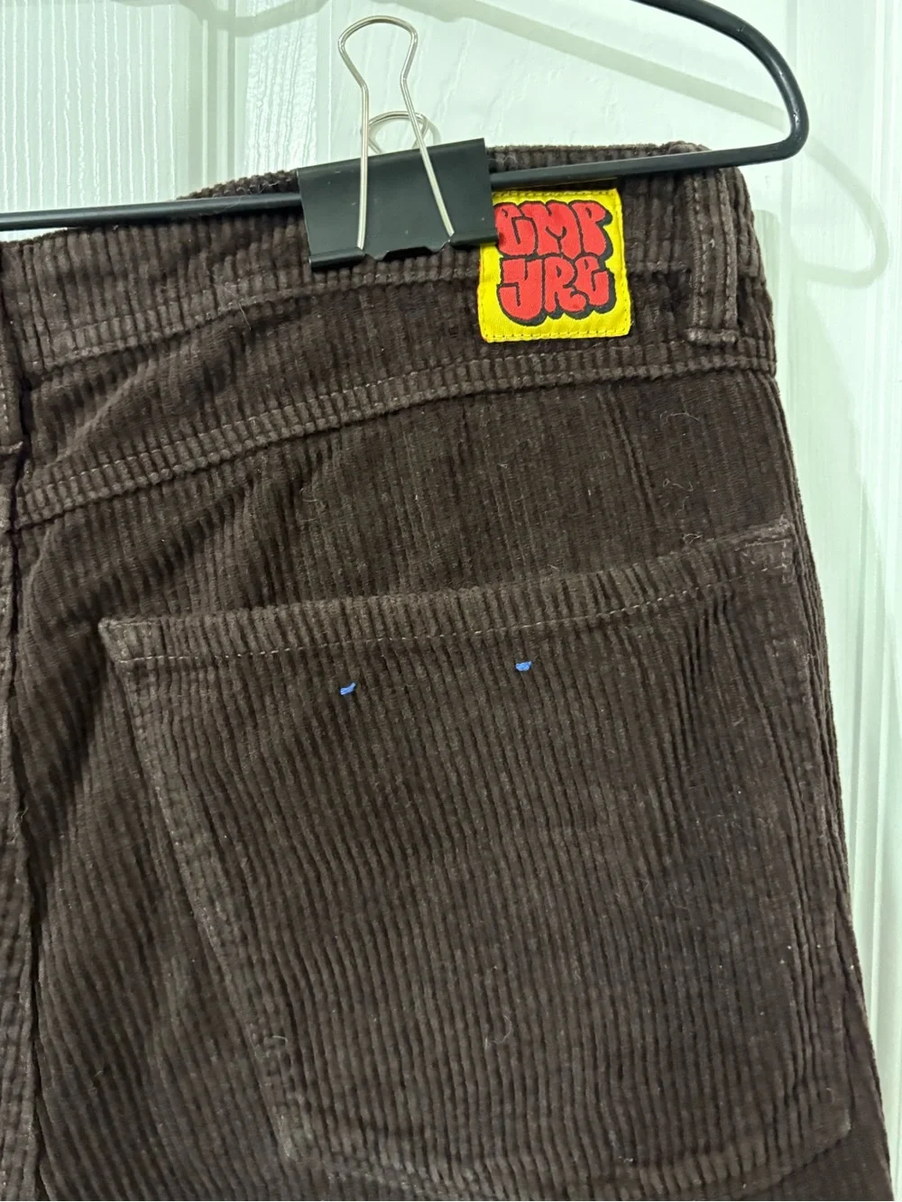 Empyre Dark Brown Corduroy Men’s Shorts